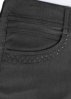 Best COSMA Hose in Denim-Optik SCHWARZ