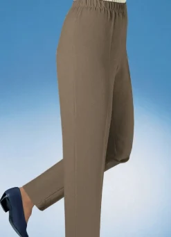 Sale KLAUS MODELLE MADE IN GERMANY Hose in hochwertiger Qualität in 9 Farben CAMEL
