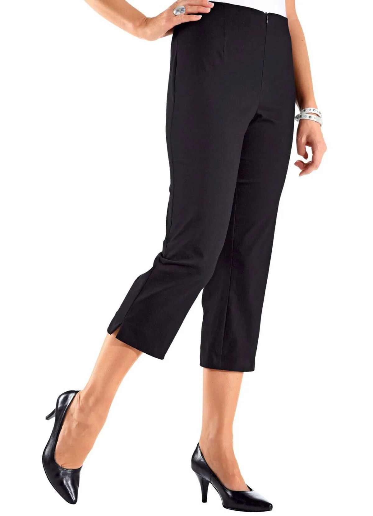 Clearance BADER Hose in 7/8-Länge SCHWARZ