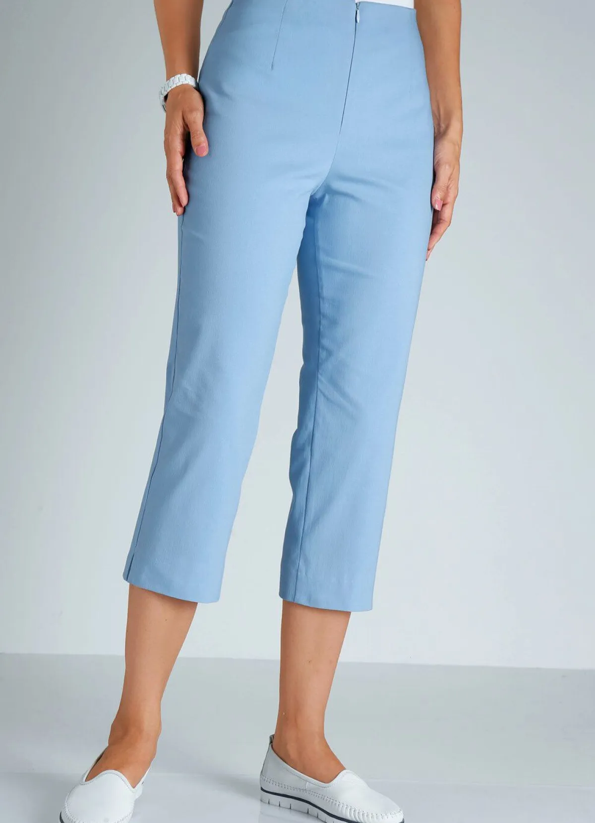 Best BADER Hose in 7/8-Länge HELLBLAU