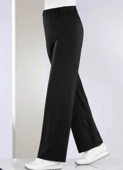 Sale BADER Hose in modischer Palazzo-Form SCHWARZ