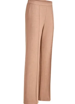 BADER Hose in modischer Weite CAMEL MELANGE