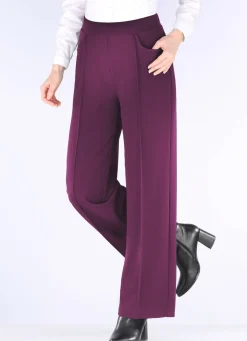 Outlet BADER Hose in modischer Weite BEERE