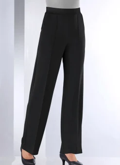 Clearance BADER Hose in modischer Weite SCHWARZ