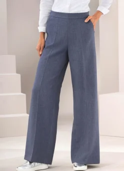 Online Tizia Hose in modischer Weite MARINE MELIERT
