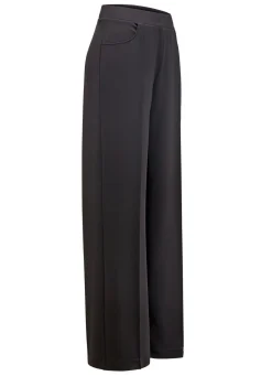 Discount BADER Hose in modischer Weite SCHWARZ