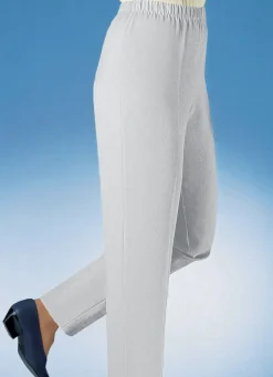 Sale KLAUS MODELLE MADE IN GERMANY Hose in Schlupfform WEISS