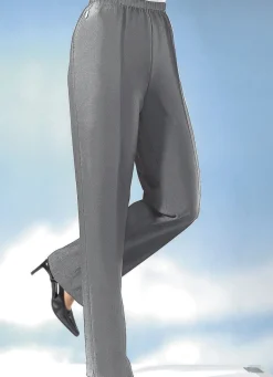 Clearance KLAUS MODELLE MADE IN GERMANY Hose in Schlupfform mittelgrau