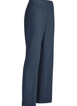 New Stilschmiede Hose mit abgesteppten Biesen MARINE