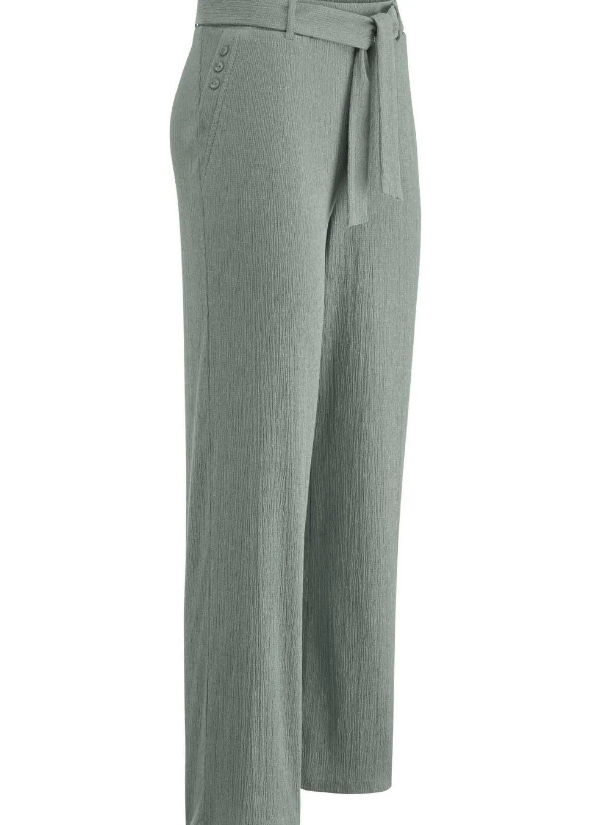 New BADER Hose mit abnehmbarem Bindeband OLIV
