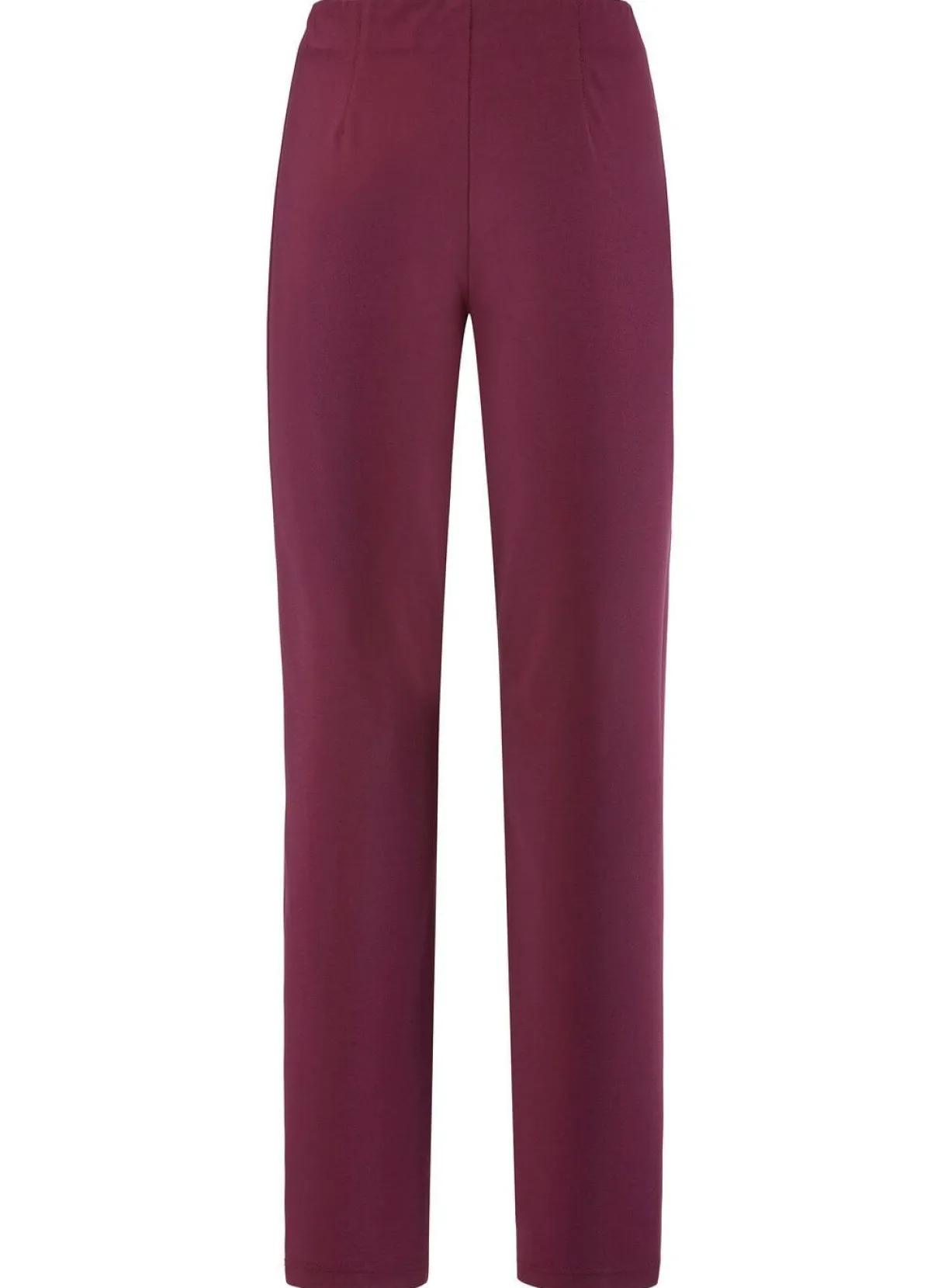 Best KLAUS MODELLE MADE IN GERMANY Hose mit angeschnittenem Bund BORDEAUX