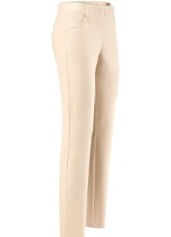 Hot BADER Hose mit angeschnittenem Bund SAND