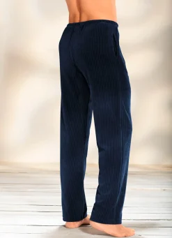 Hot BADER Hose mit bequemem Dehnbund rundum in 2 Farben MARINE