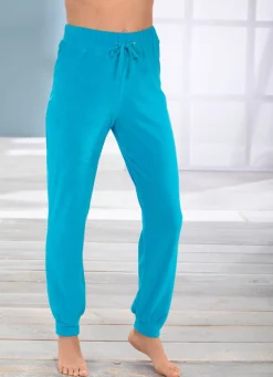 Outlet PLANTIER Hose mit bequemem Dehnund TÜRKIS