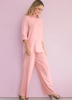 Online Tizia Hose mit Bundfalten ROSÉ