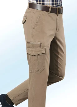 Clearance BADER Hose mit Cargotaschen in 3 Farben BEIGE