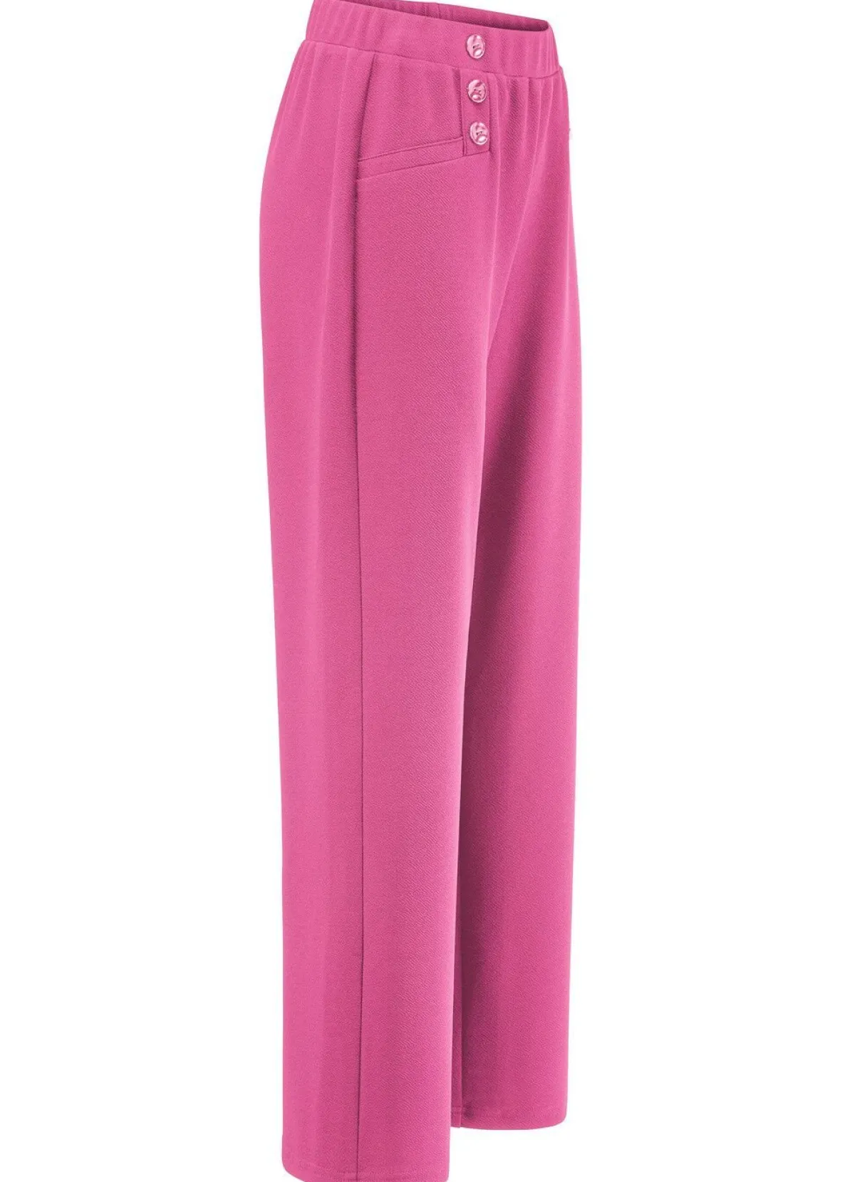 Outlet BADER Hose mit dekorativen Zierknöpfen PINK