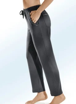 Sale BADER Hose mit dekorativer Nietenzier ANTHRAZIT
