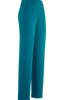 Online KLAUS MODELLE MADE IN GERMANY Hose mit edlem Glanz PETROL