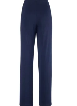 Outlet KLAUS MODELLE MADE IN GERMANY Hose mit edlem Glanz NACHTBLAU