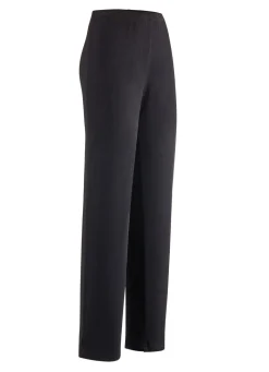 Sale KLAUS MODELLE MADE IN GERMANY Hose mit edlem Glanz in Extra-Kurzgrößen SCHWARZ