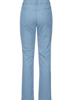Sale BADER Hose mit funkelnden Glitzersteinchen HELLBLAU