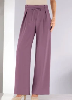 Sale BADER Hose mit Kellerfalten FLIEDER
