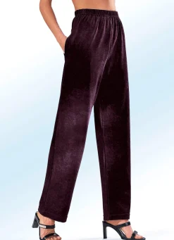 Discount BADER Hose mit komfortablem Dehnbund BROMBEERE