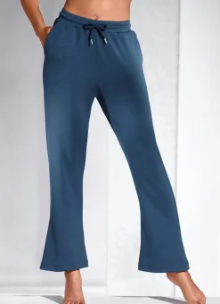 Best LAURINA Hose mit leicht ausgestellter Fußweite MARINE
