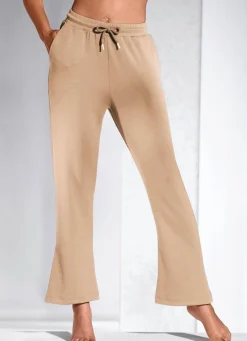 Clearance LAURINA Hose mit leicht ausgestellter Fußweite SAND