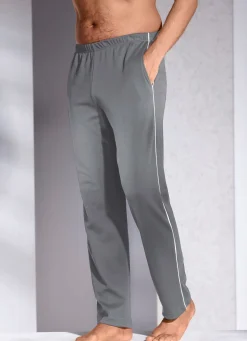 Hot BADER Hose mit Paspelierung ANTHRAZIT