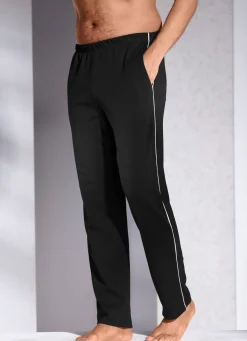 Outlet BADER Hose mit Paspelierung SCHWARZ