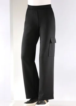 New BADER Hose mit Pattentasche in Cargo-Optik SCHWARZ