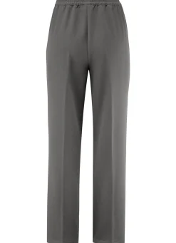Sale BADER Hose mit schmückendem Zierteil GRAU MELIERT