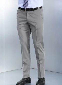 Clearance BADER Hose mit Seitentaschen MITTELGRAU MELIERT