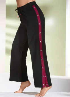 Clearance PLANTIER Hose mit seitlichen Knöpfen SCHWARZ