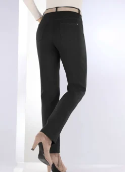Hot BADER Hose mit sportivem Chic SCHWARZ