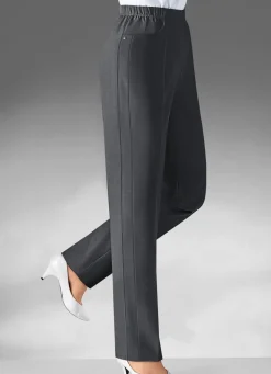 Discount BADER Hose mit vorverlegter Seitennaht in 8 Farben SCHWARZ