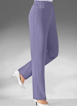 BADER Hose mit vorverlegter Seitennaht in 8 Farben AMETHYST