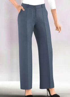 Clearance BADER Hose mit weitem Beinverlauf RAUCHBLAU