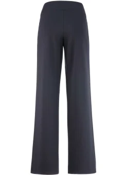 Clearance KLAUS MODELLE MADE IN GERMANY Hose mit weitem Beinverlauf MARINE