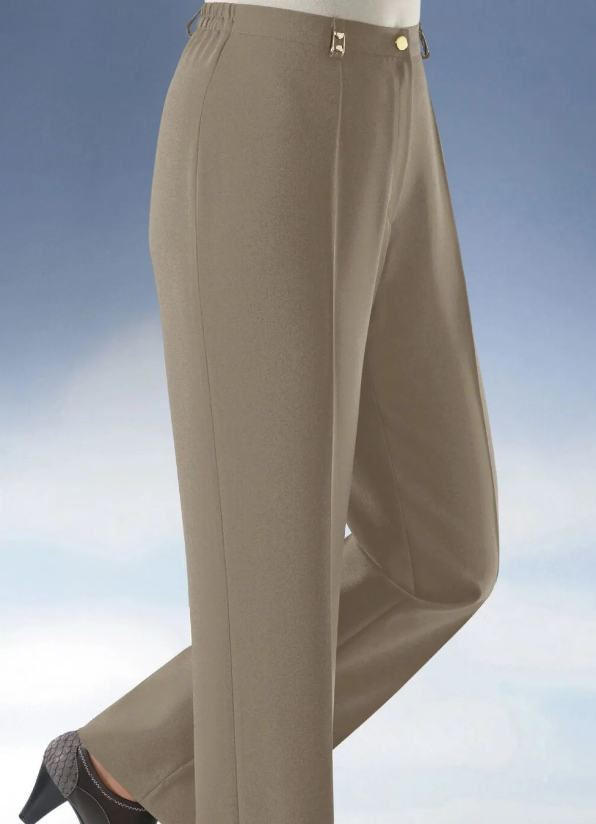 Best BADER Hose mit weiterem Bundumfang in 8 Farben SAND