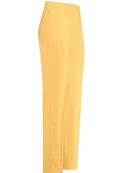 Best Stilschmiede Hose mit Ziersteppungen GELB