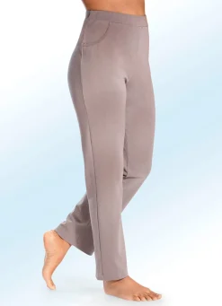 Best BADER Hose mit zwei Schubtaschen TAUPE
