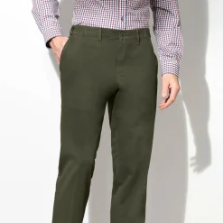 Hot FRANCESCO BOTTI Hose von "" mit Komfortbund in 3 Farben OLIV
