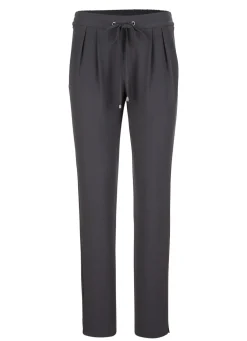 Sale BADER Hose im Joggpant-Style DUNKELGRAU