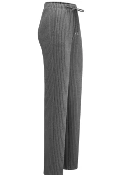 Outlet KLAUS MODELLE MADE IN GERMANY Hose im Joggpant-Style ANTHRAZIT-SCHWARZ