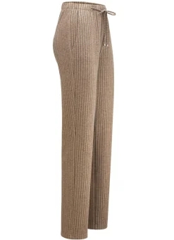 Outlet KLAUS MODELLE MADE IN GERMANY Hose im Joggpant-Style CAMEL-SCHWARZ