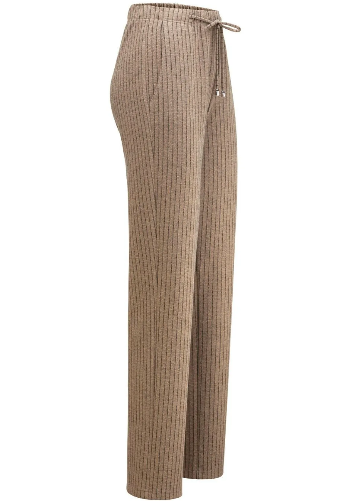Outlet KLAUS MODELLE MADE IN GERMANY Hose im Joggpant-Style CAMEL-SCHWARZ