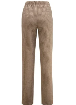 Outlet KLAUS MODELLE MADE IN GERMANY Hose im Joggpant-Style CAMEL-SCHWARZ